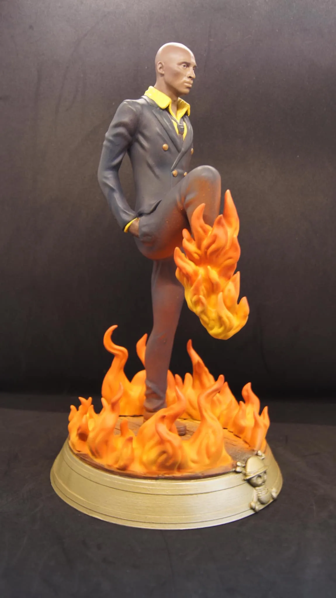 Detail of the Object Source Lighting fire effects on Kobe Sanji