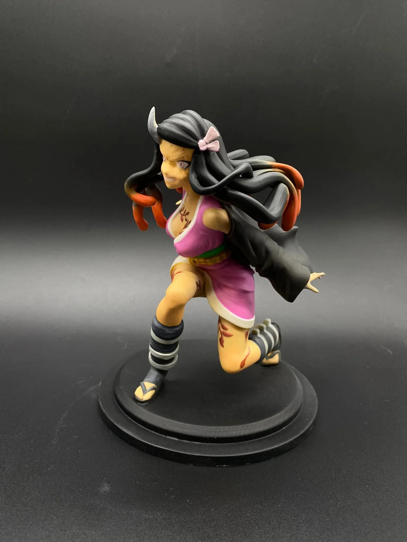 Full view of the 7-inch Nezuko Kamado resin figure