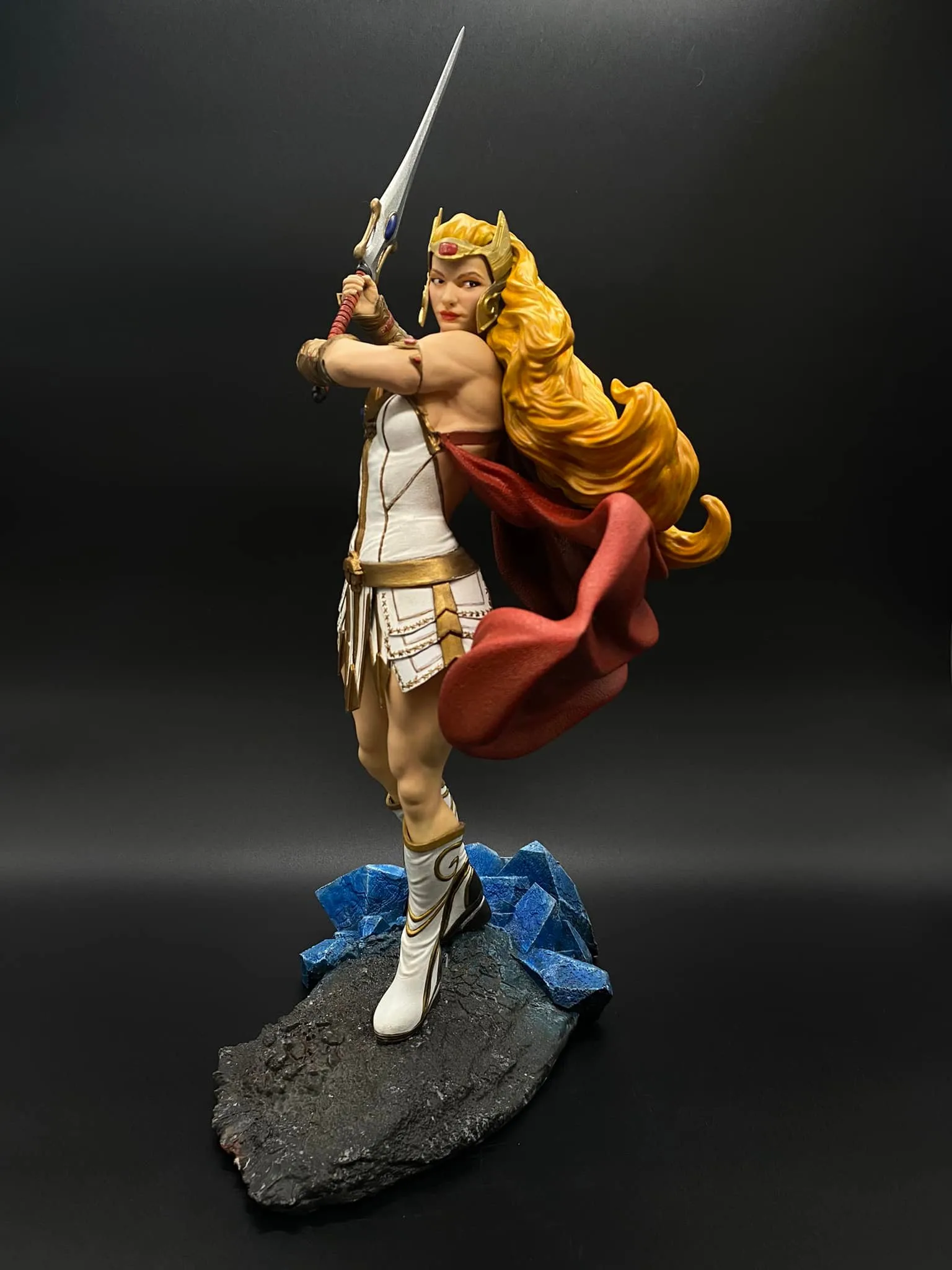 She-Ra sculpture, Masters of the Universe princess in resin