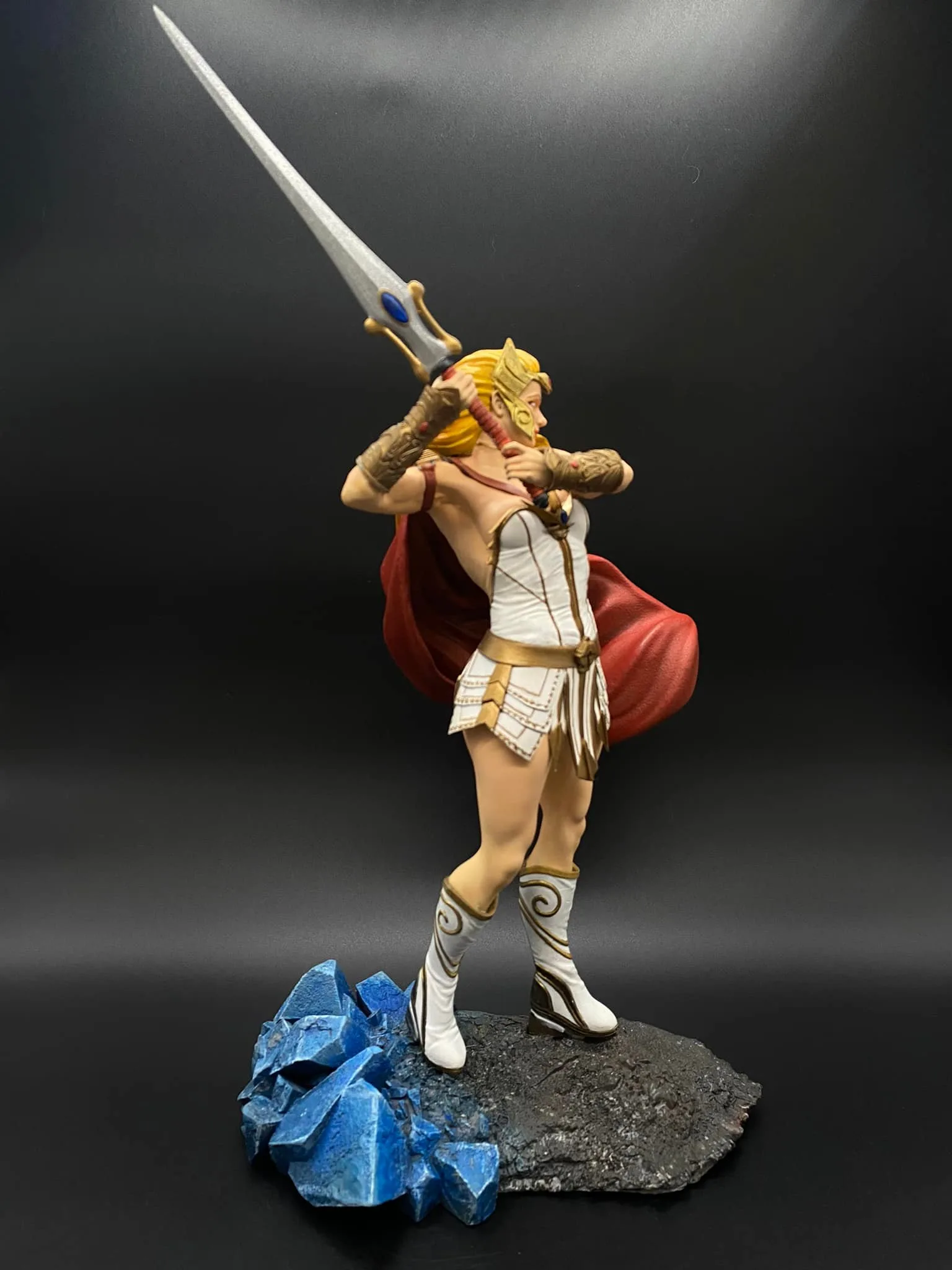 Full view of the 12-inch She-Ra Princess of Power figure