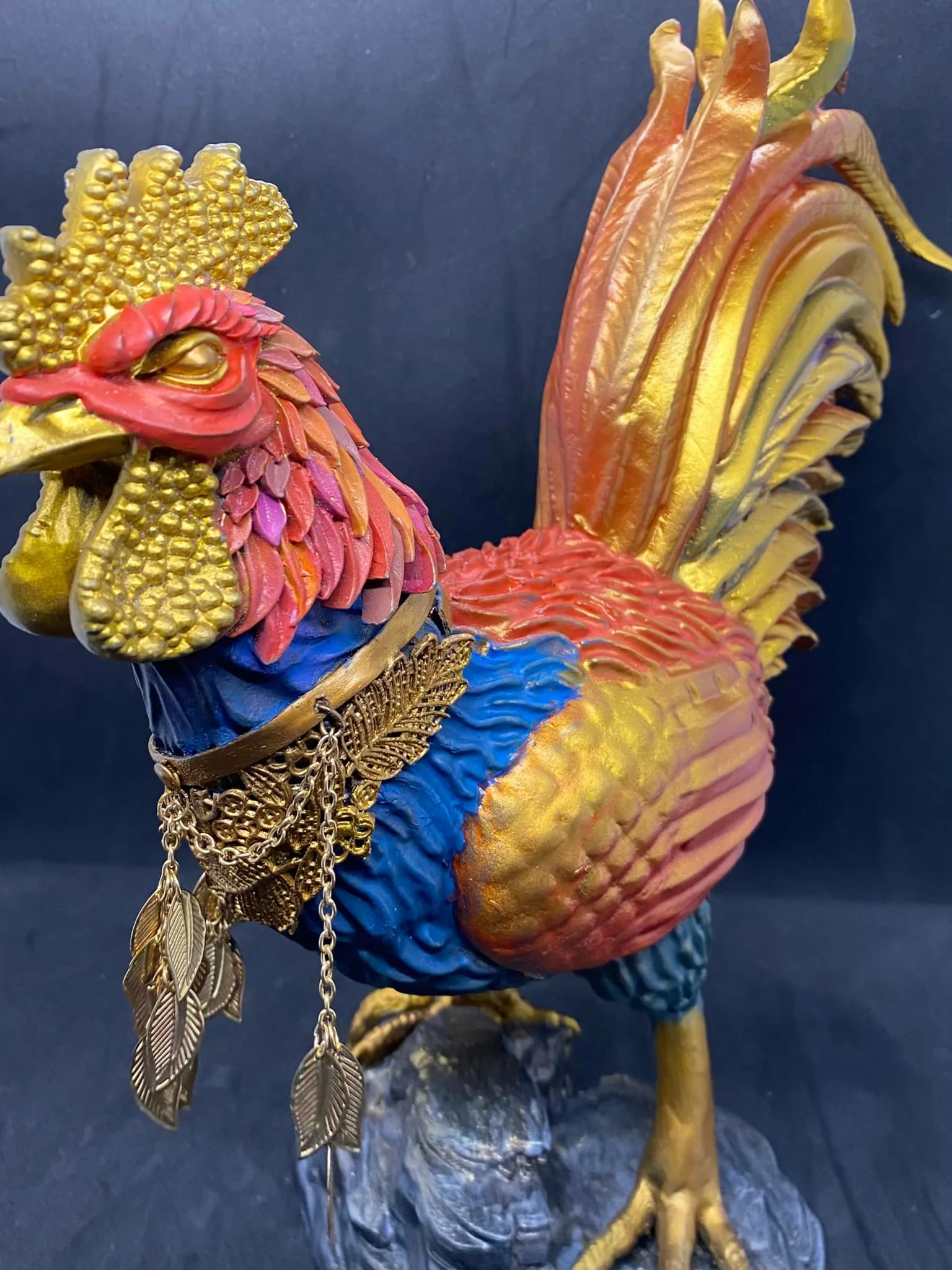 Sarimanok sculpture by Luminary Studios